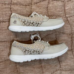 Sketchers Go Walk Lite Sweet Gal Sneakers